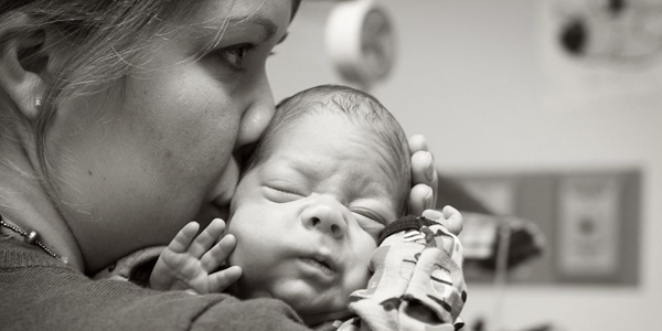 Mother Holding Baby